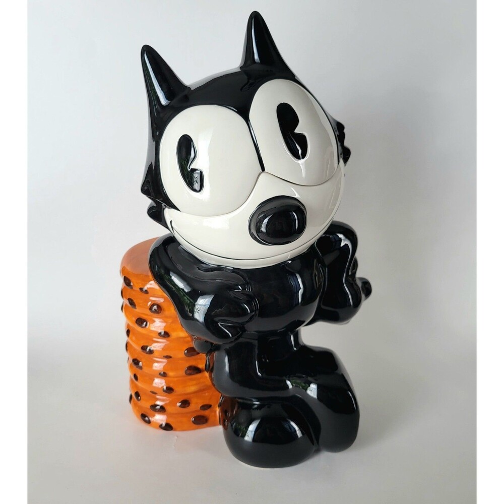 Vintage Treasure Craft Felix The Cat Cookie Jar 1998 Limited Edition #32 Rare